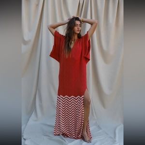 NWOT Free People Sunset Beach Kaftan x Jen’s Pirate Booty Size XS/S Z462